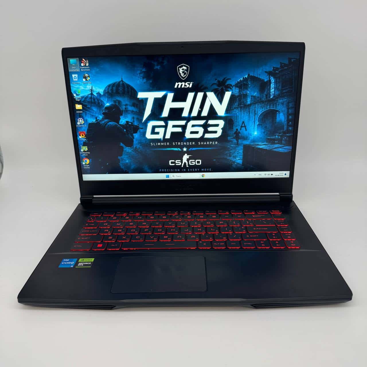 MSI Thin GF63 12UC 15.6" 144Hz i5-12450H 16/512 RTX 3050 4GB