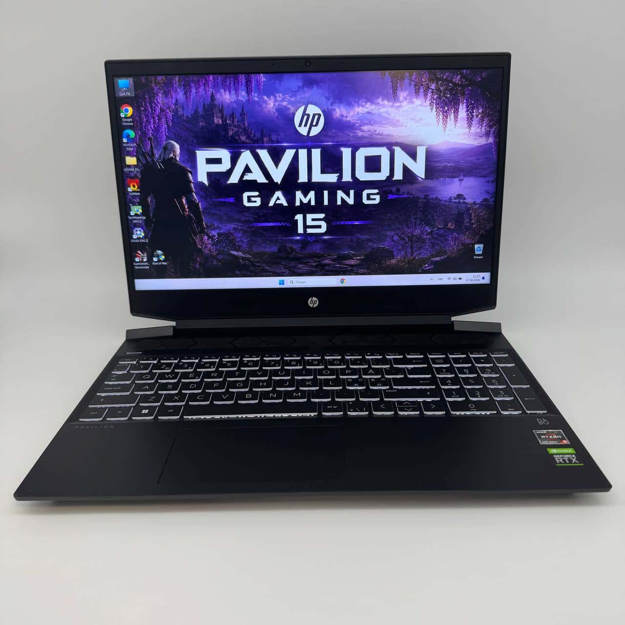 HP Pavilion Gaming 15-ec2829no 15.6" Ryzen 5 5600H 16/512 RTX 3050 4GB