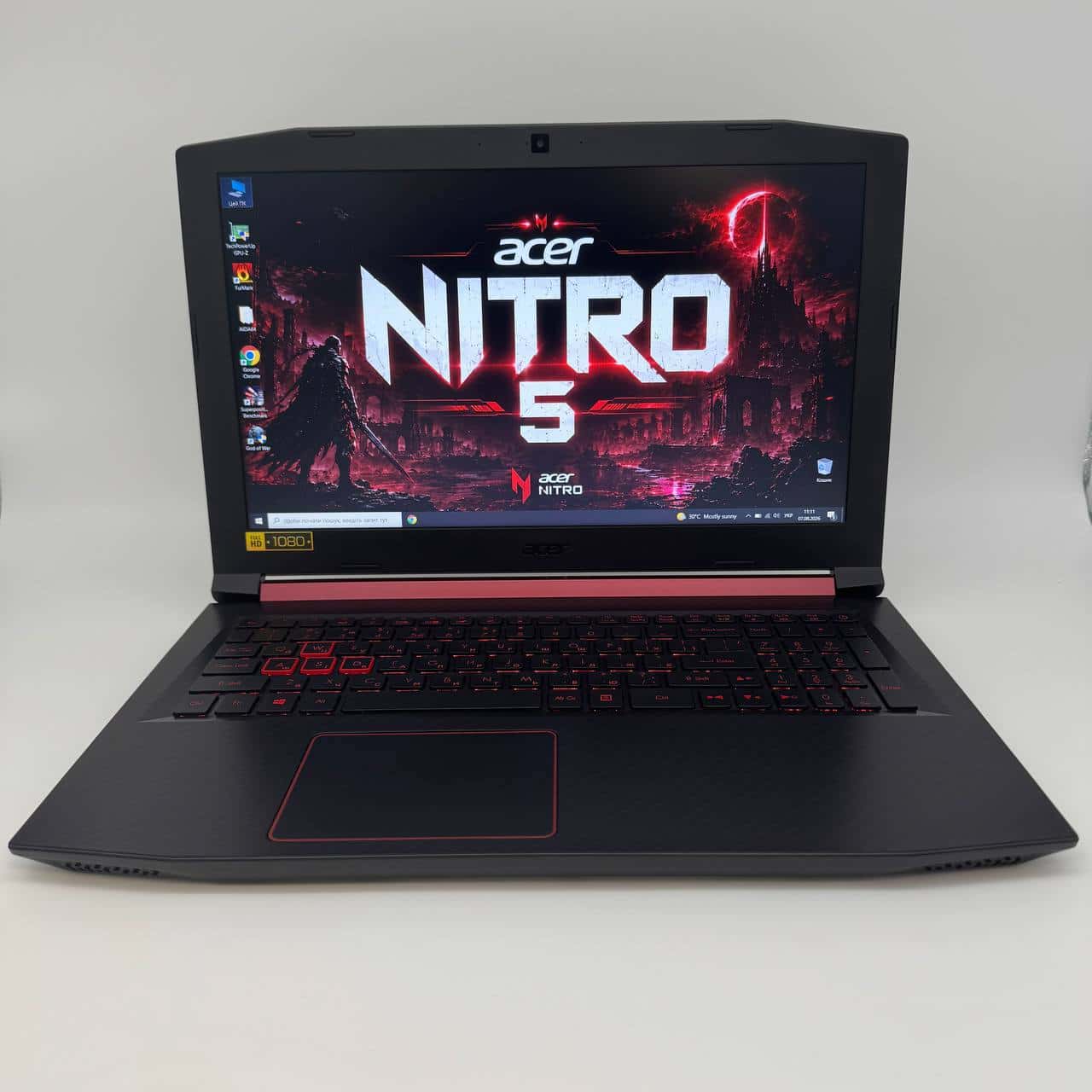 Acer Nitro 5 AN515-53 SSD 256GB 15.6" Core i5-8300H 8/256 GTX 1050 4GB