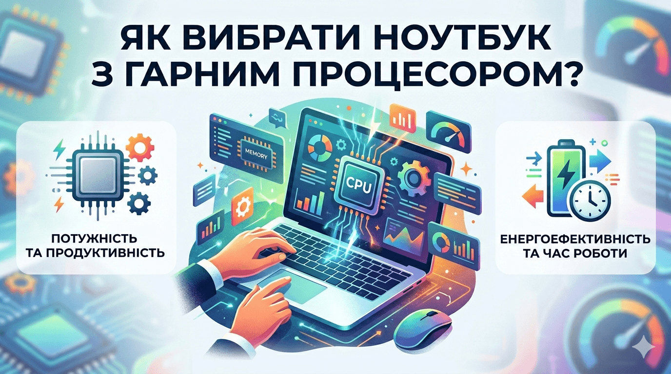 Як вибрати ноутбук з гарним процесором: повний гід для користувача